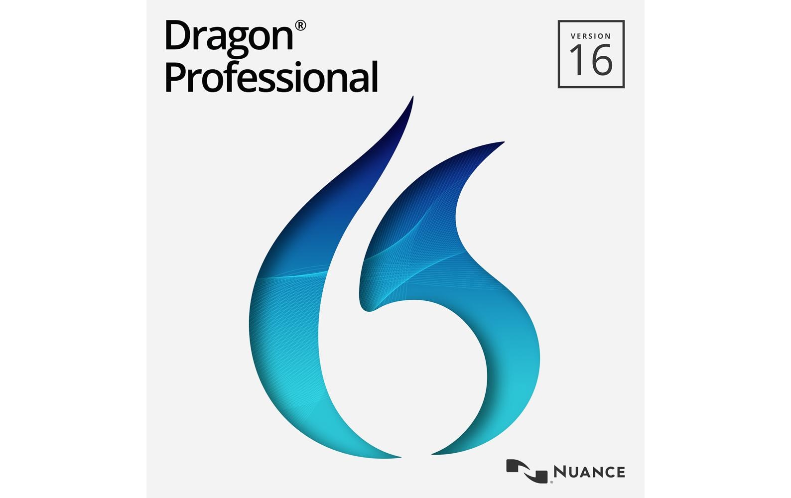 Nuance Dragon Professional Individual 16 ESD, Vollversion, Englisch