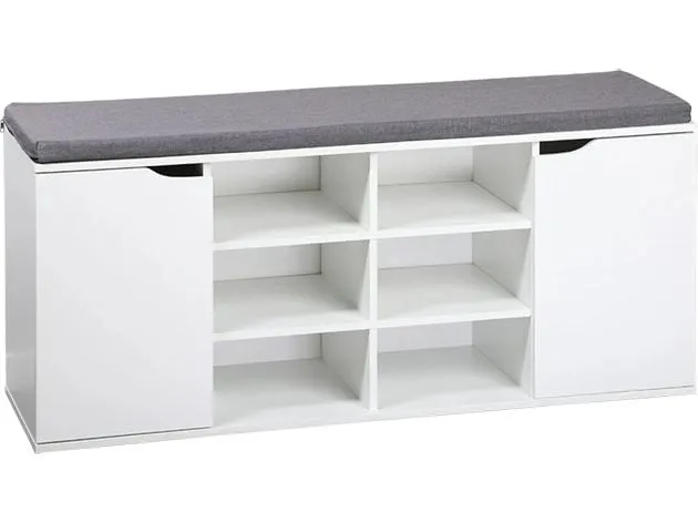 Kesper Eddie mit Sitzkissen und 8 Fächern Weiss Kesper Eddie mit Sitzkissen und 8 Fächern Weiss