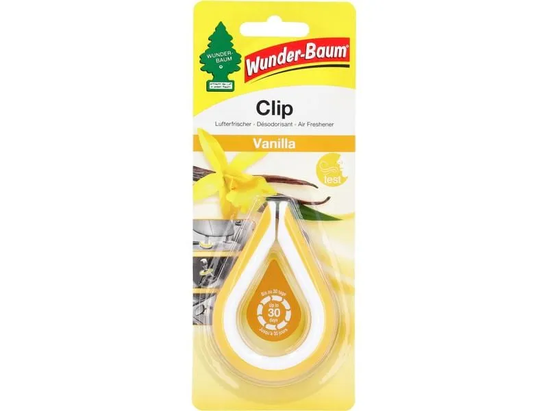 Wunderbaum Auto-Lufterfrischer Clip Vanilla Wunderbaum Auto-Lufterfrischer Clip Vanilla