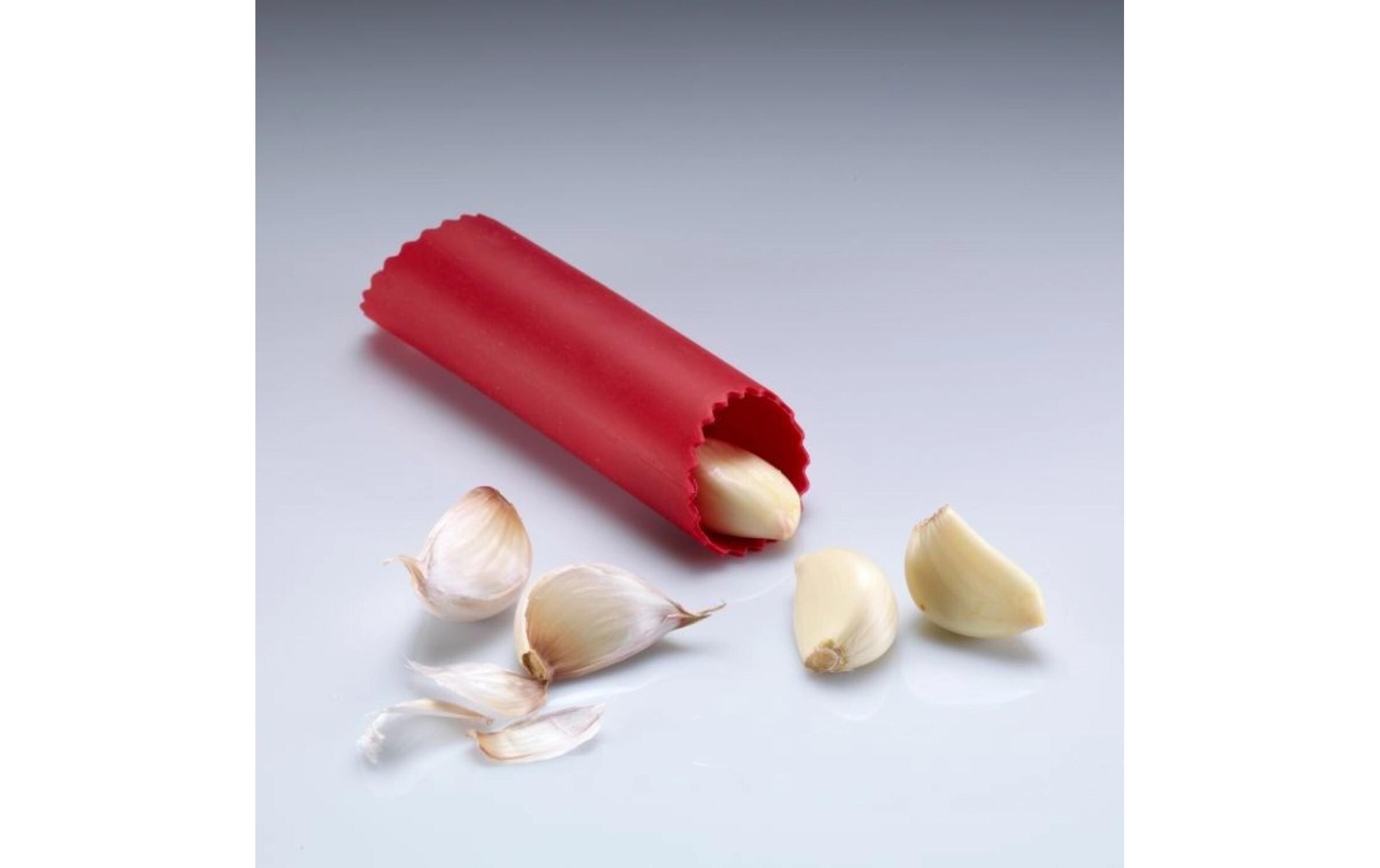 Westmark Knoblauchschäler Peel-Fix Rot