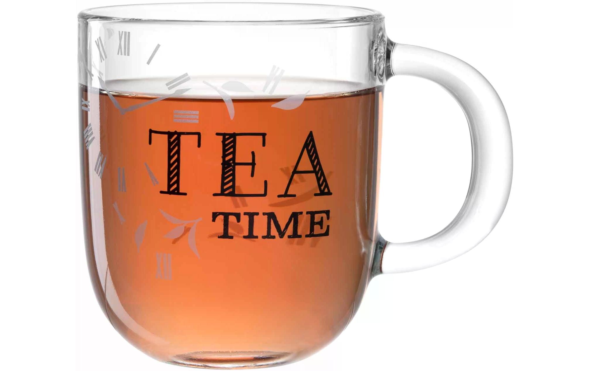 Leonardo Universaltasse Ufficio Tee Time 400 ml, 1 Stück, Transparent