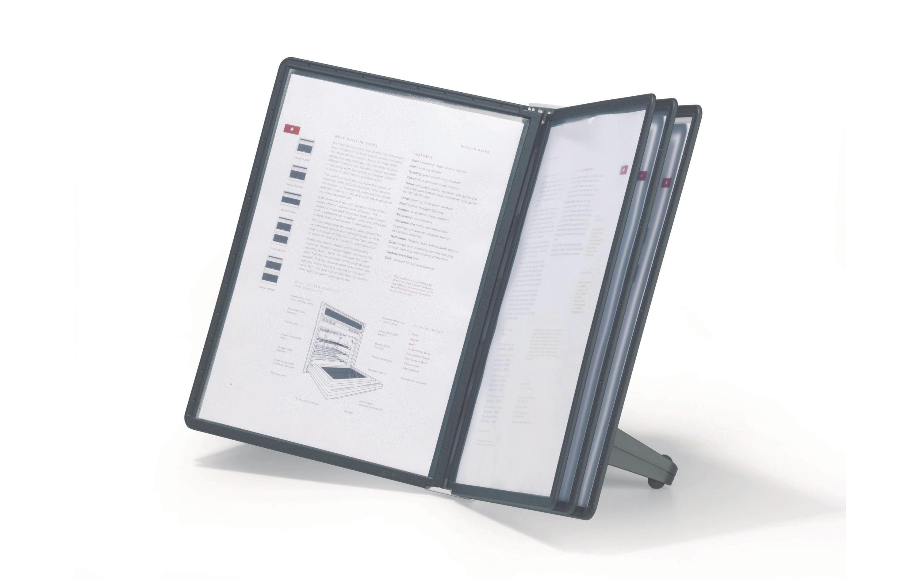 DURABLE Dokumentenhalter Sherpa Soho A4 Schwarz