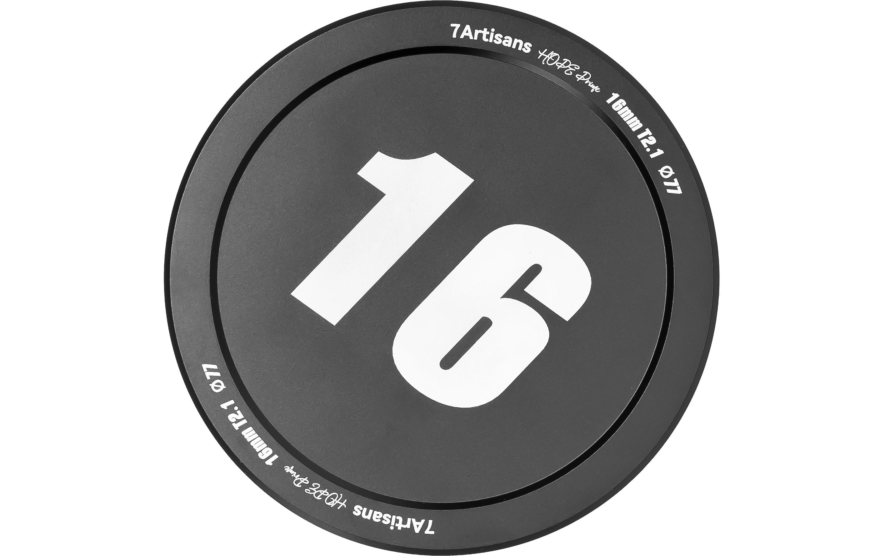 7Artisans Festbrennweite 16mm T/2.1 – Canon RF