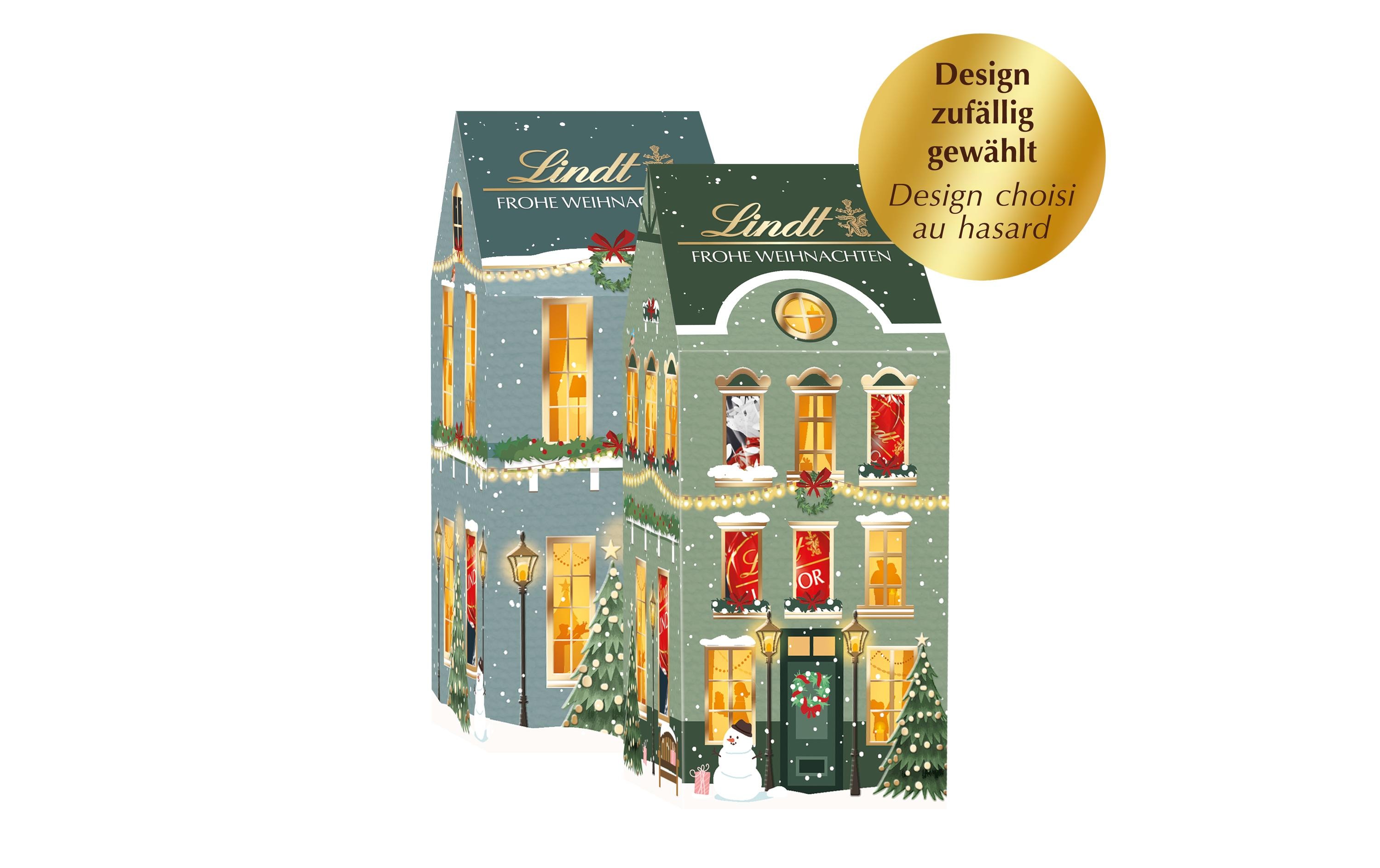Lindt Pralinen Winterdorf Edition Assortiert, 68 g