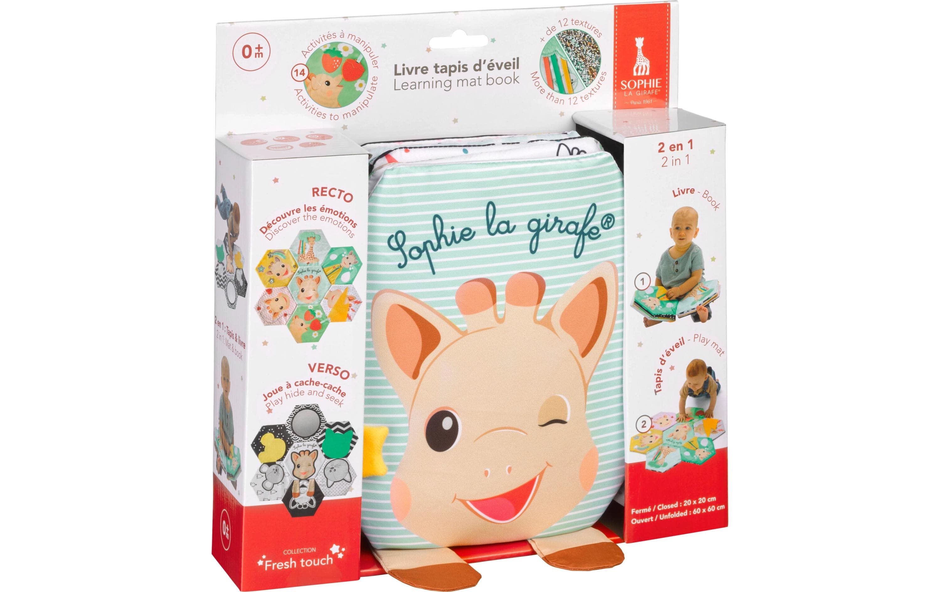 Sophie la girafe Buch Spielmatte