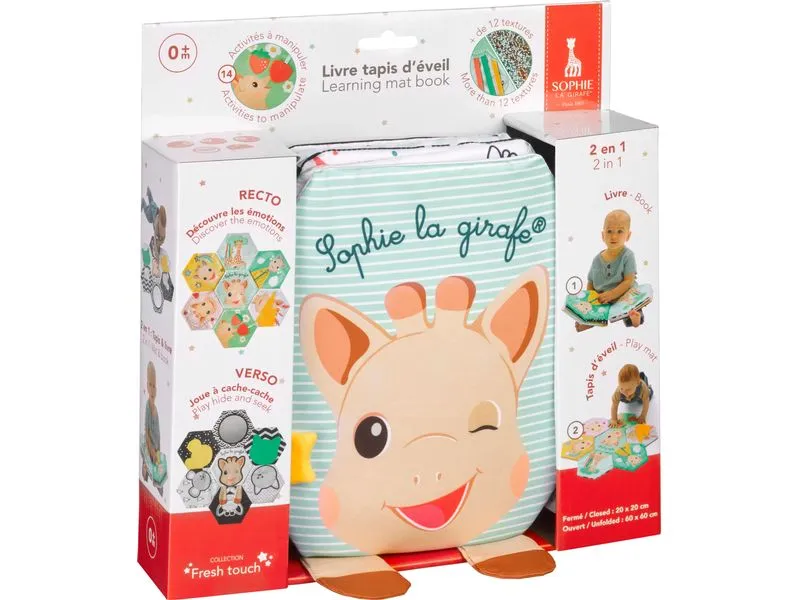 Sophie la girafe Buch Spielmatte