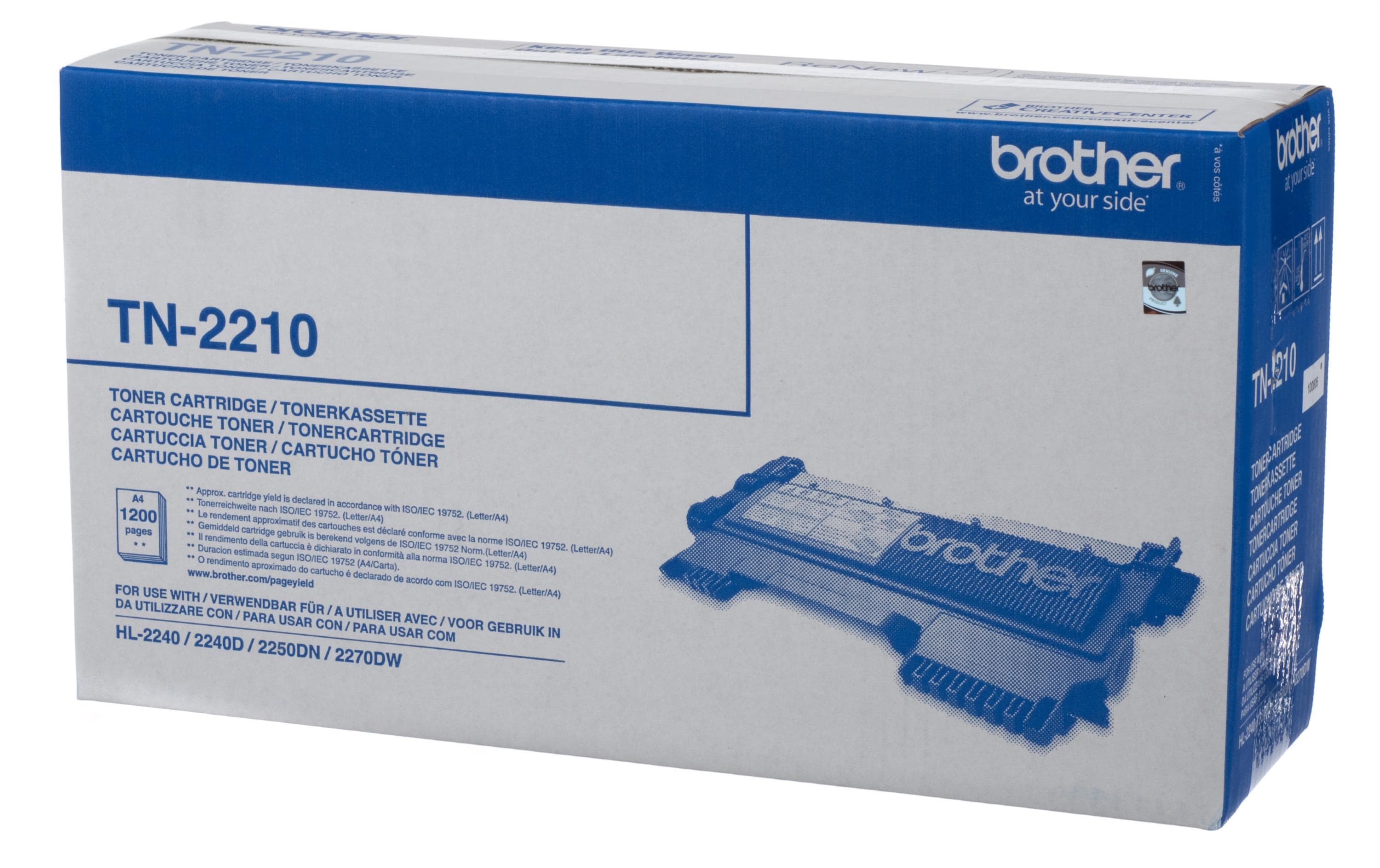 Brother Toner TN-2210 Black Brother Toner TN-2210 Black