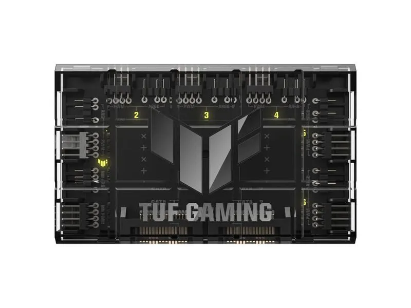 ASUS LED-Lüfterrahmen ASUS TUF Gaming ARGB PWM-Lüfter-Hub
