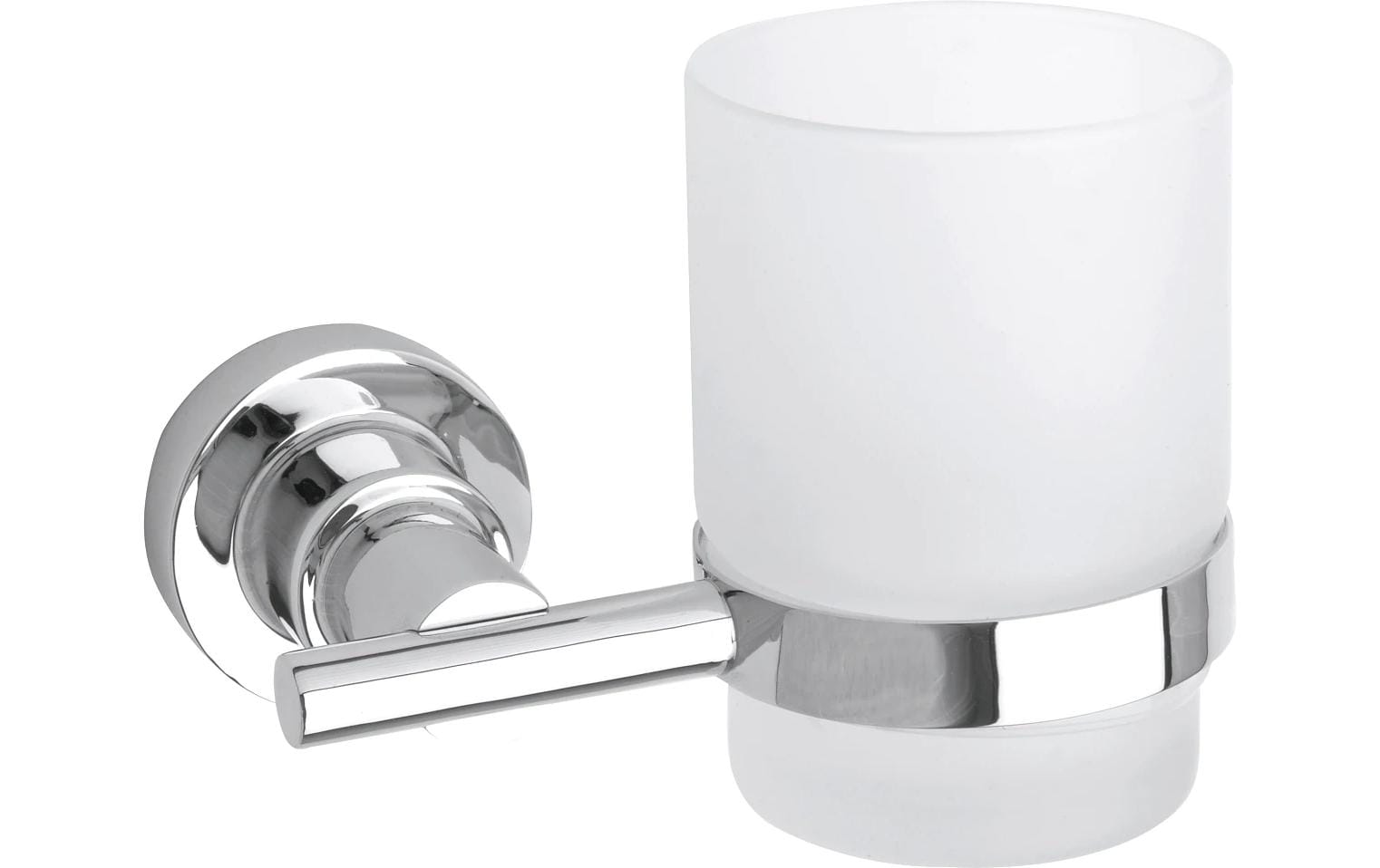 tesa Luup Zahnbürstenhalter ohne Bohren, silber