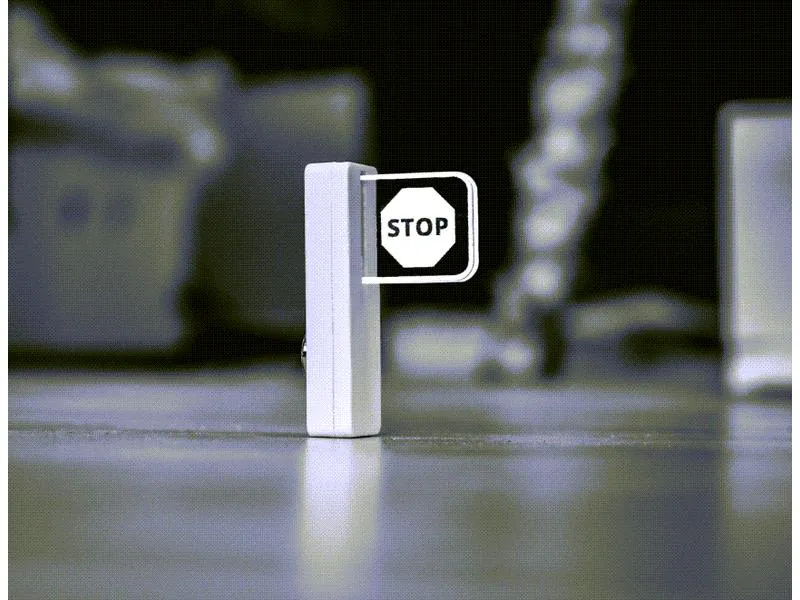 Luxafor Flag mit 0.5m USB-A STOP Luxafor Flag mit 0.5m USB-A STOP
