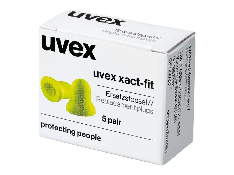uvex Ersatzstöpsel zu xact-fit 5 Paar uvex Ersatzstöpsel zu xact-fit 5 Paar