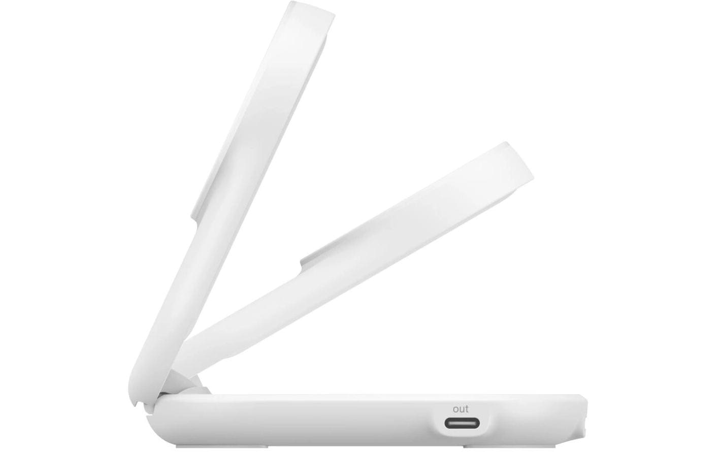 Belkin Wireless Charger UltraCharge 2in1 rund, Weiss