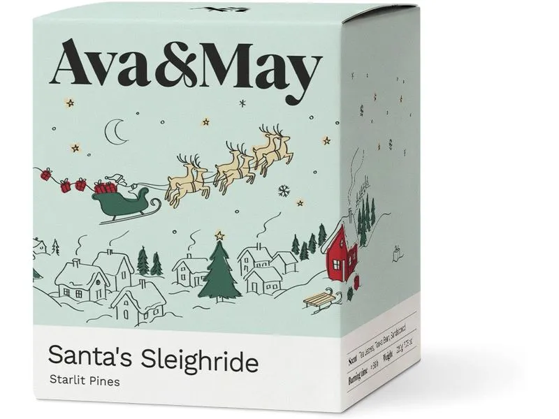 AVA & MAY Duftkerze Santa's Sleighride 220 g