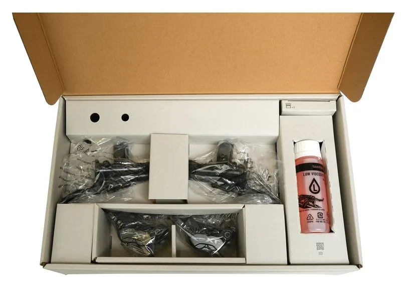 Shimano Scheibenbremsen-Set XT BR-M8220 mit BL-M8200 Upgrade Kit Shimano Scheibenbremsen-Set XT BR-M8220 mit BL-M8200 Upgrade Kit