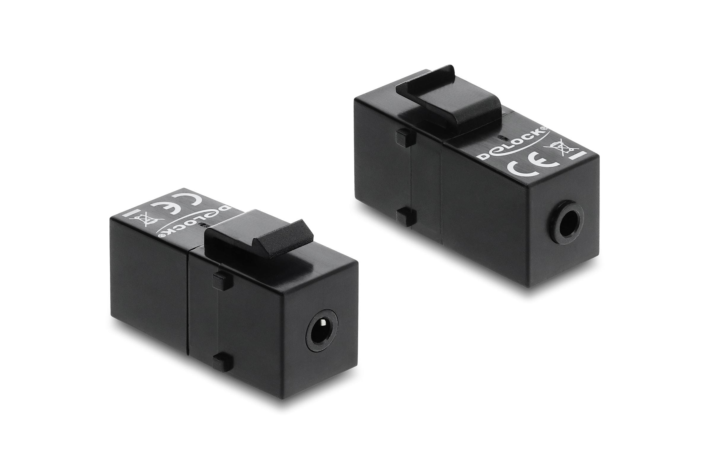 Delock Keystone-Modul 3.5 mm 4 Pin zu 3.5 mm 4 Pin