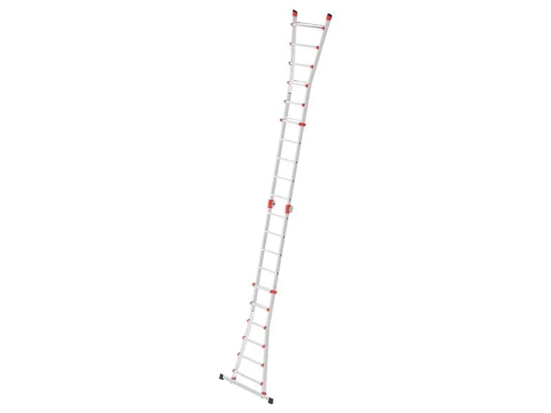 Hailo Teleskopleiter M80 4 x 6 Sprossen Hailo Teleskopleiter M80 4 x 6 Sprossen