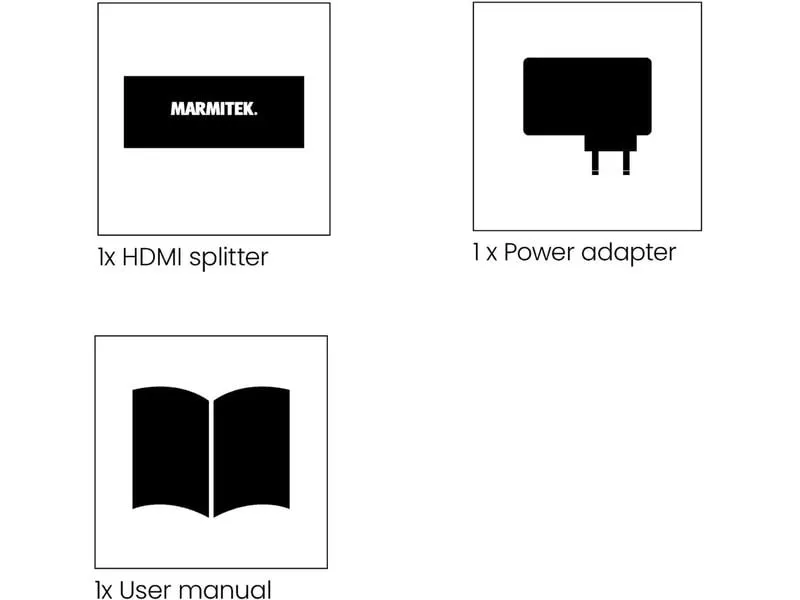 Marmitek Verteiler Split 814 Pro HDMI Marmitek Verteiler Split 814 Pro HDMI