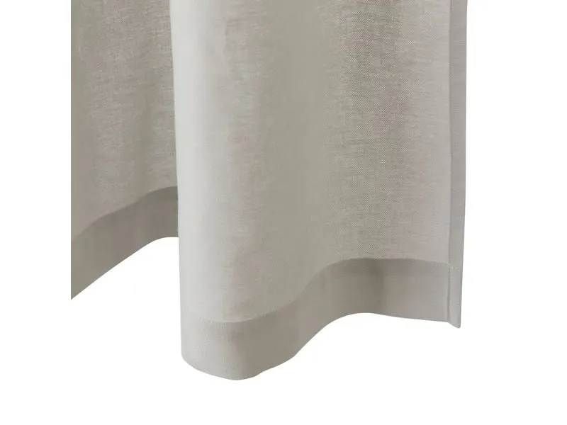 Urbanara Tagvorhang Solana Hellgrau 2er Set 140 x 245 cm Urbanara Tagvorhang Solana Hellgrau 2er Set 140 x 245 cm
