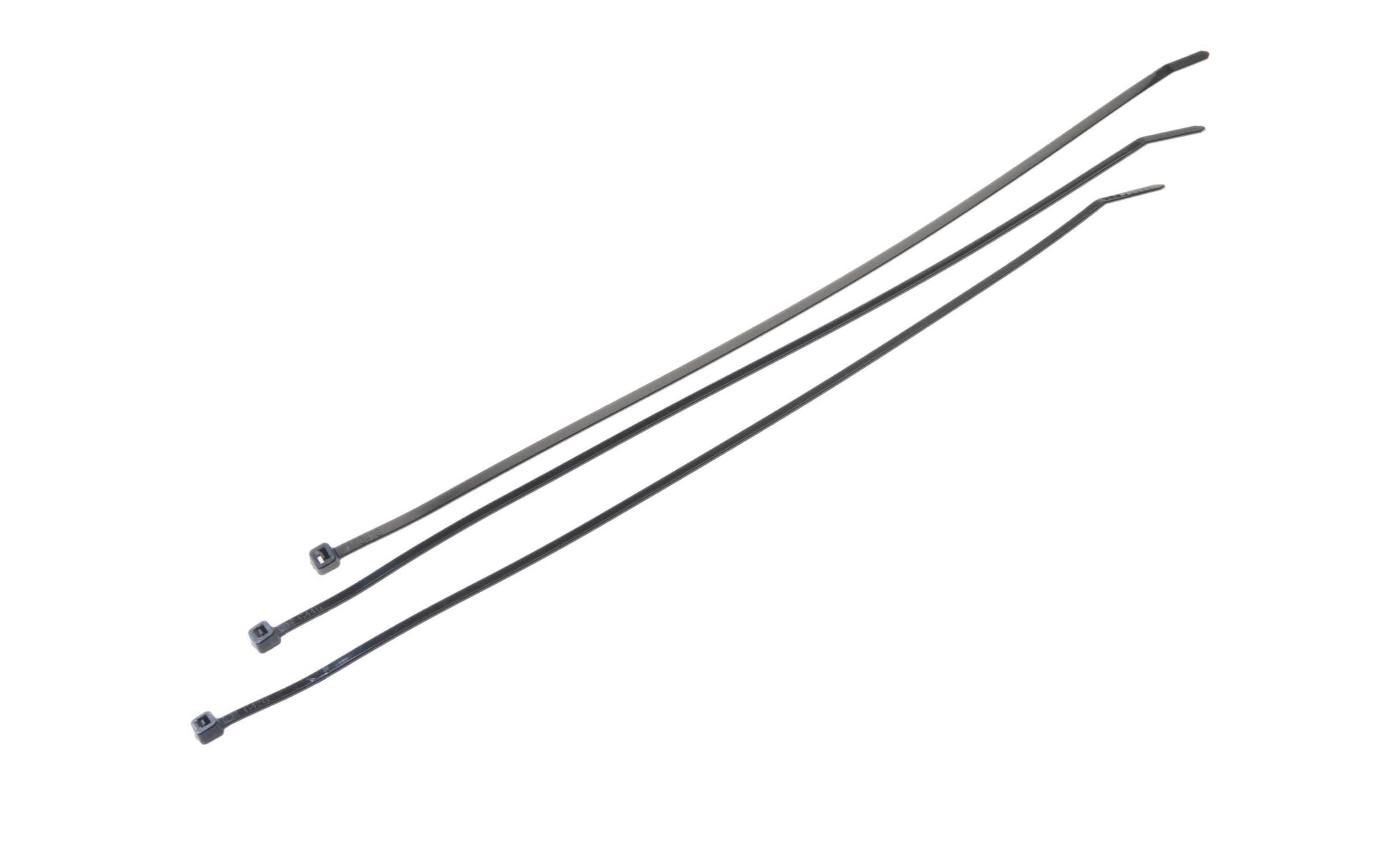 VR-Technics Kabelbinder Schwarz 300 mm x 3.6 mm