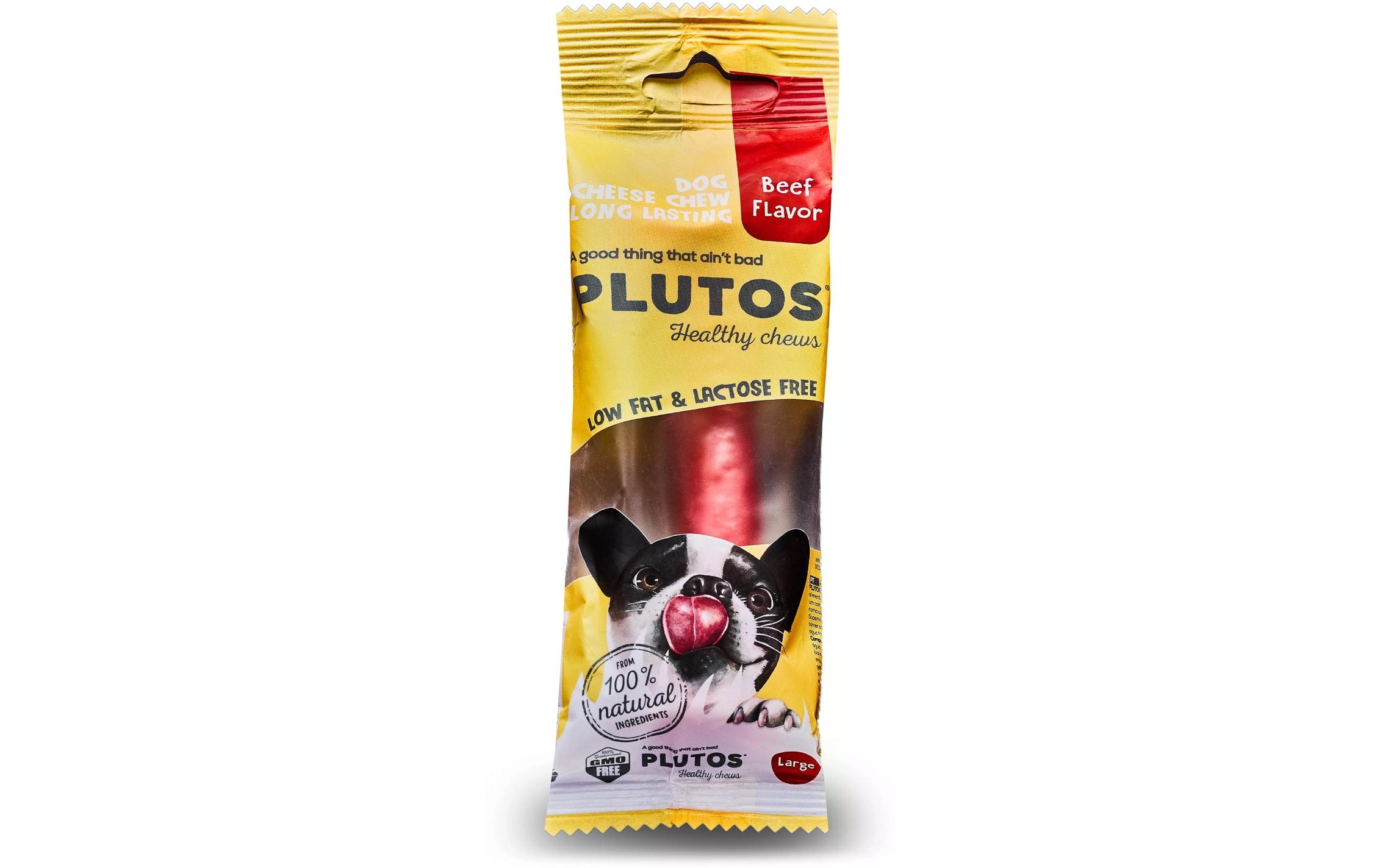 Plutos Kausnack Käse & Rind, L