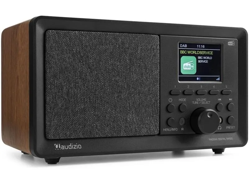 Audizio DAB+ Radio Padova Braun/Schwarz Audizio DAB+ Radio Padova Braun/Schwarz