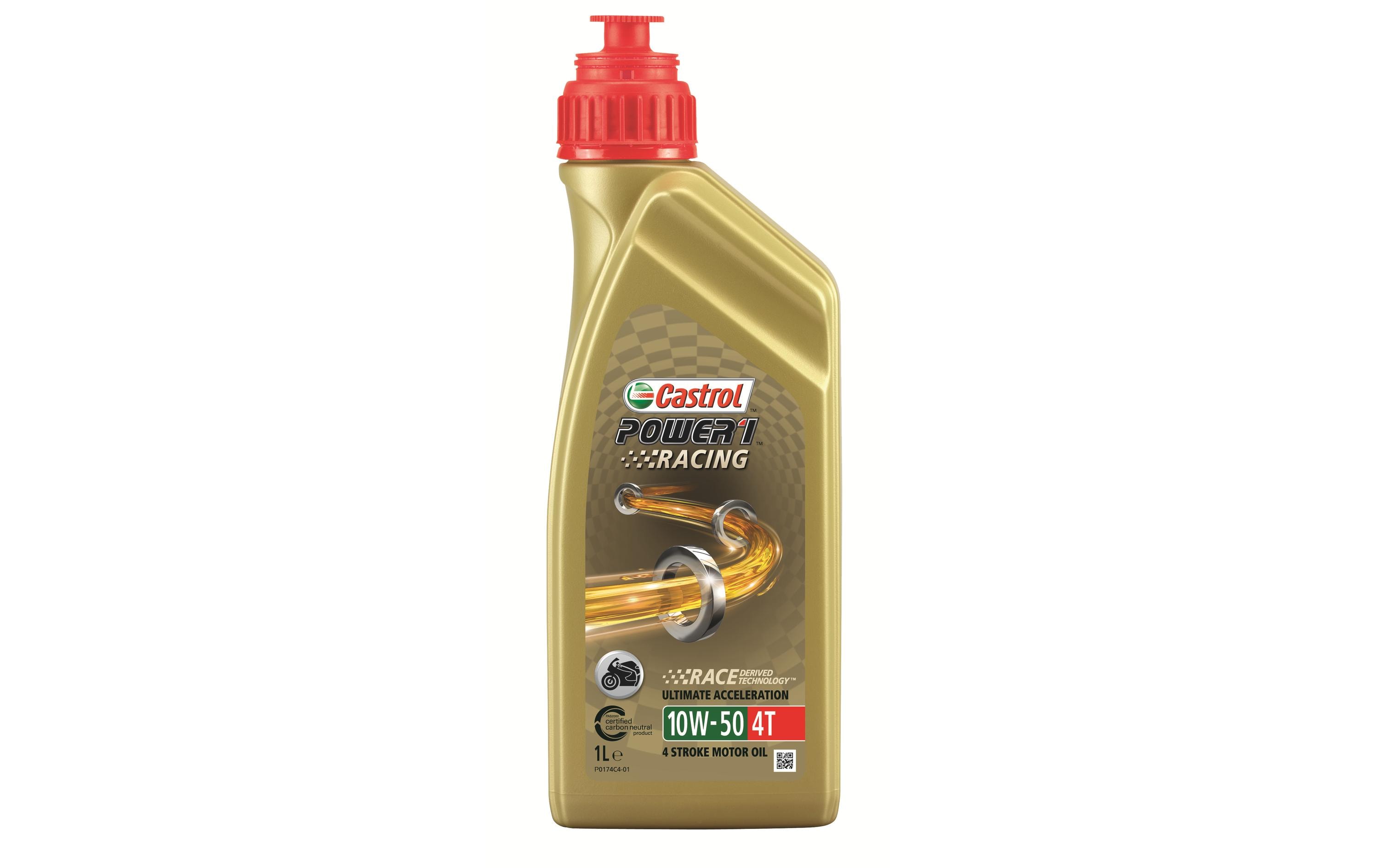 Castrol Motorenöl Power 1 Racing 4T 10W-50, 1 l Castrol Motorenöl Power 1 Racing 4T 10W-50, 1 l