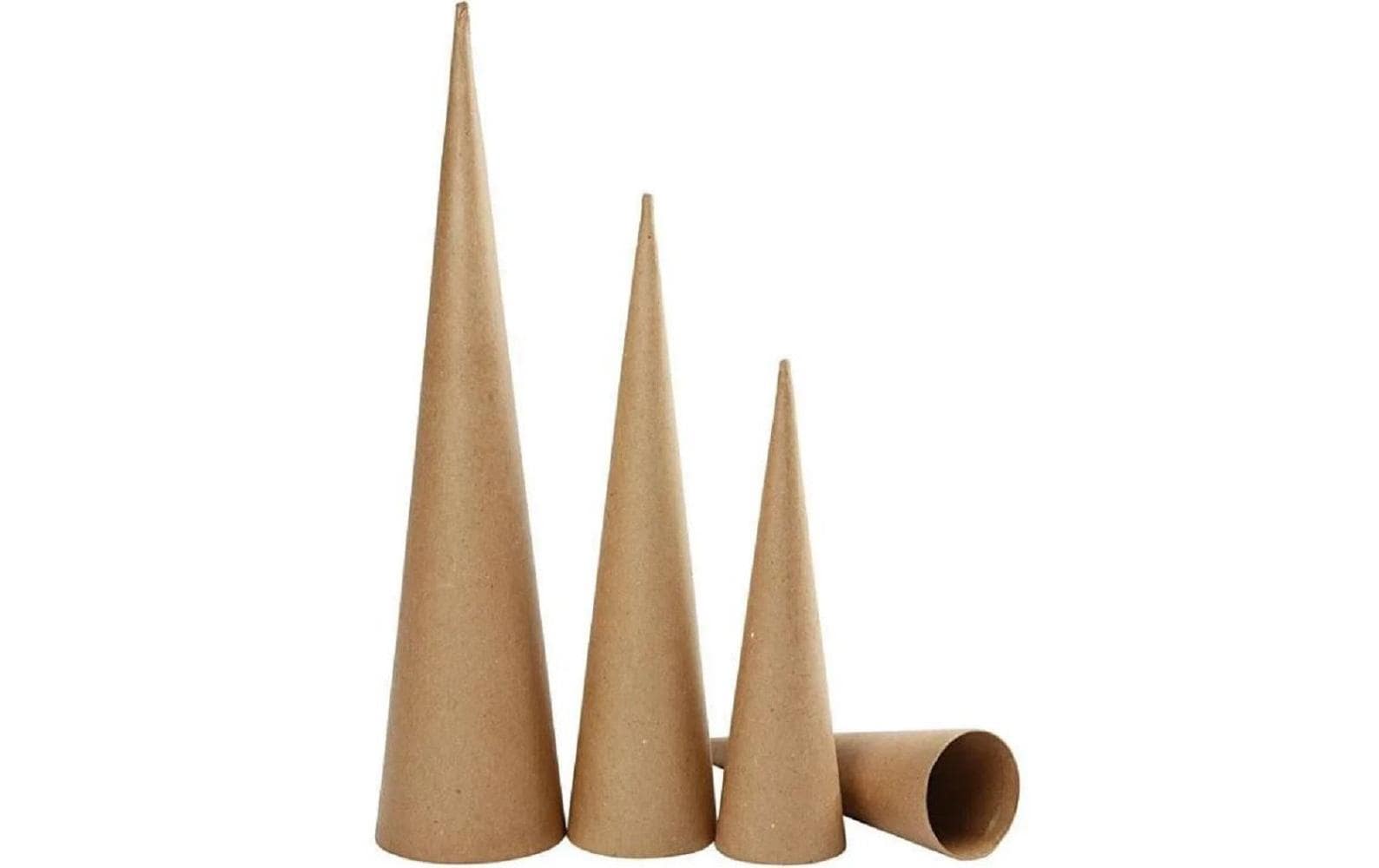 Creativ Company Papp-Kegel 3-teilig Creativ Company Papp-Kegel 3-teilig