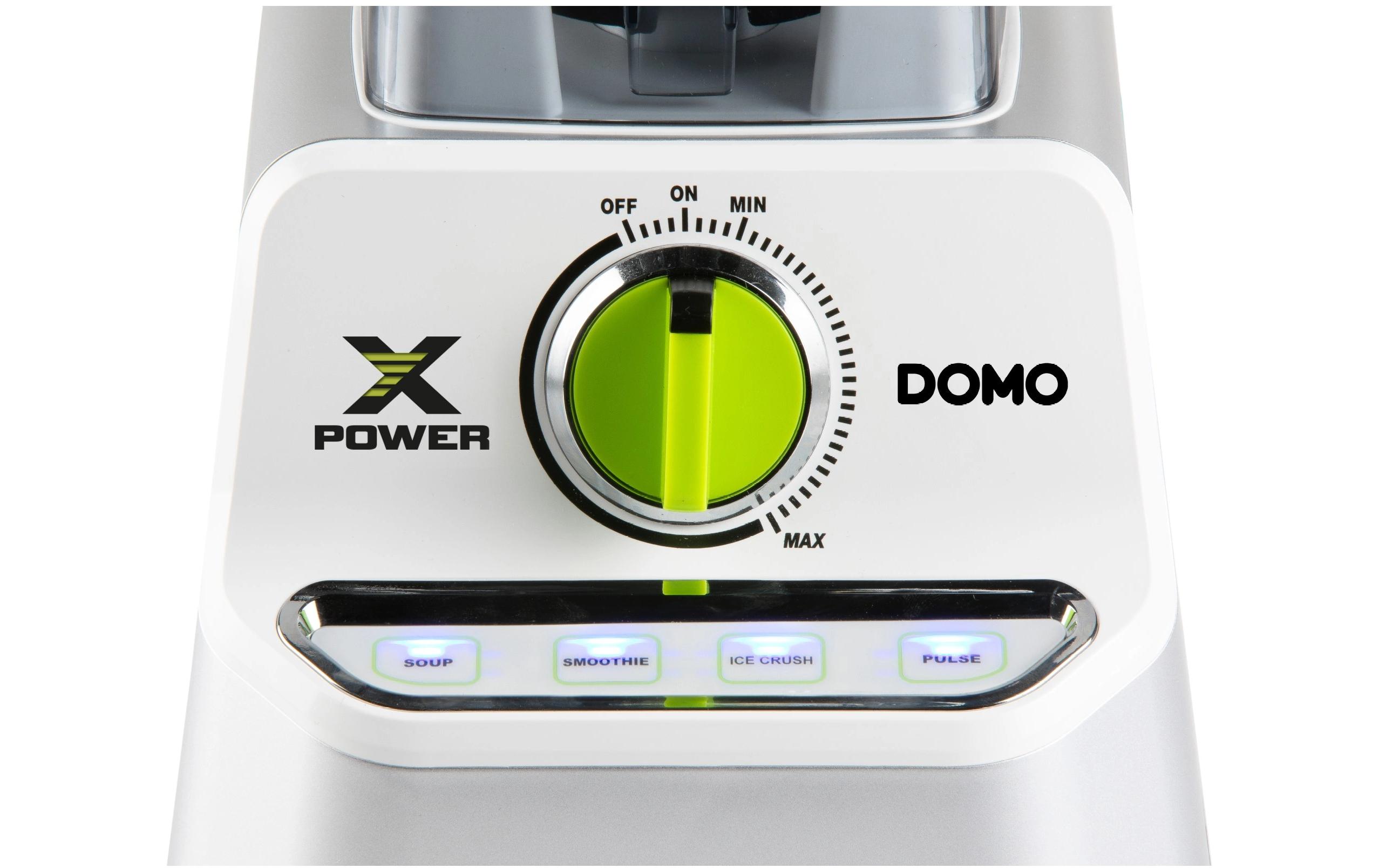 Domo Standmixer DO747BL Schwarz/Silber