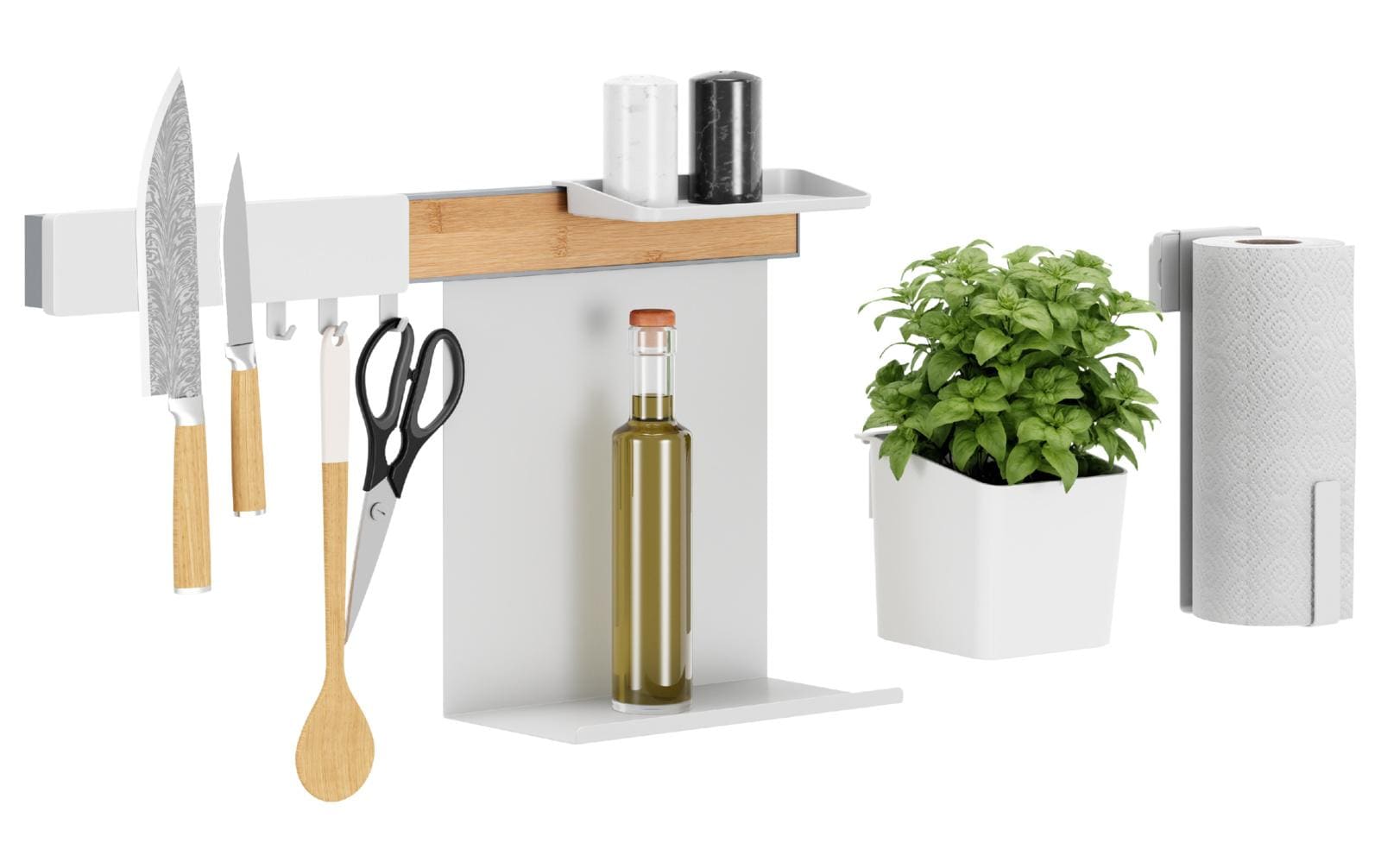 tesa Kombi Set L Bambus/Weiss tesa Kombi Set L Bambus/Weiss