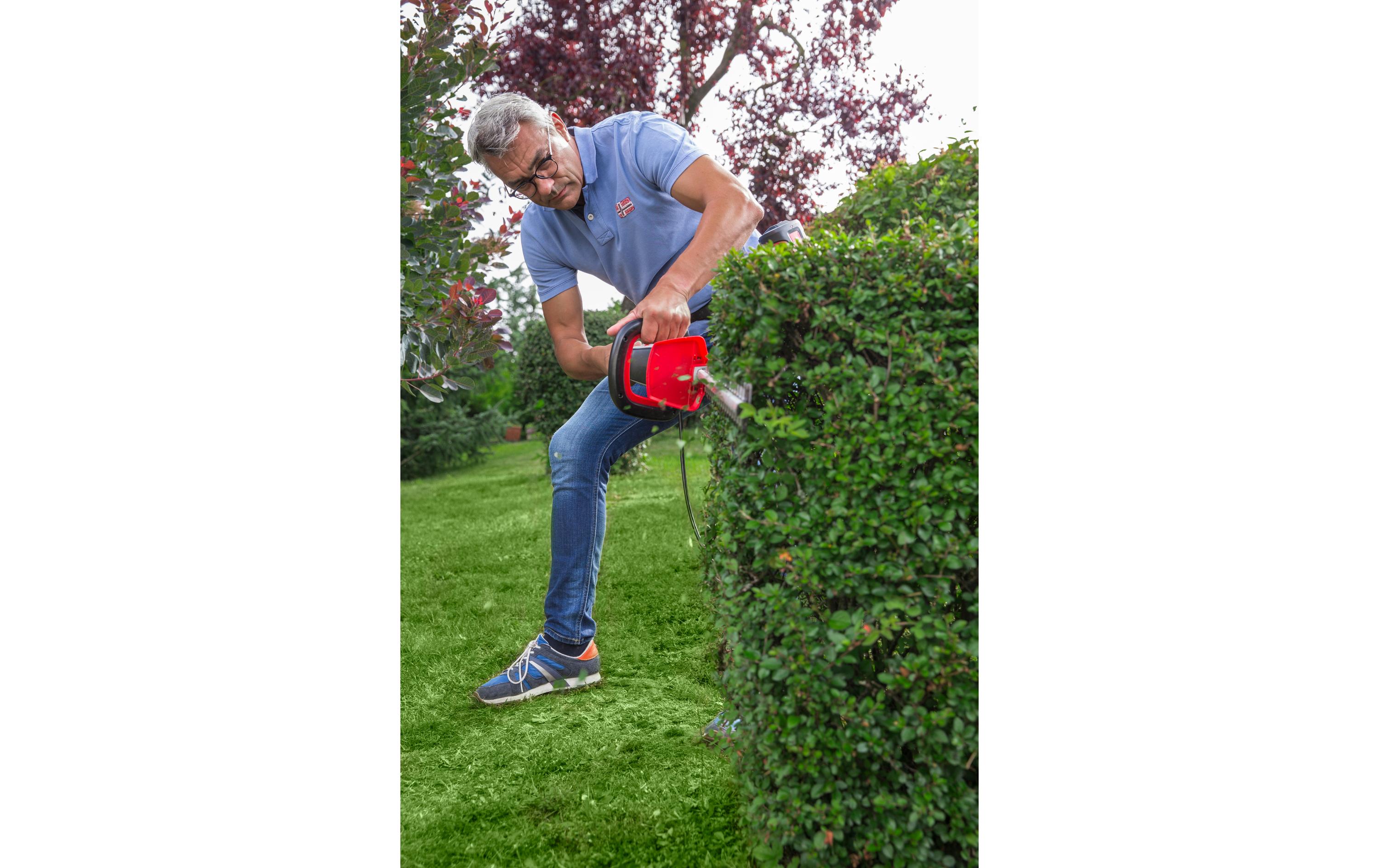 AL-KO Akku-Heckenschere HT 4055,