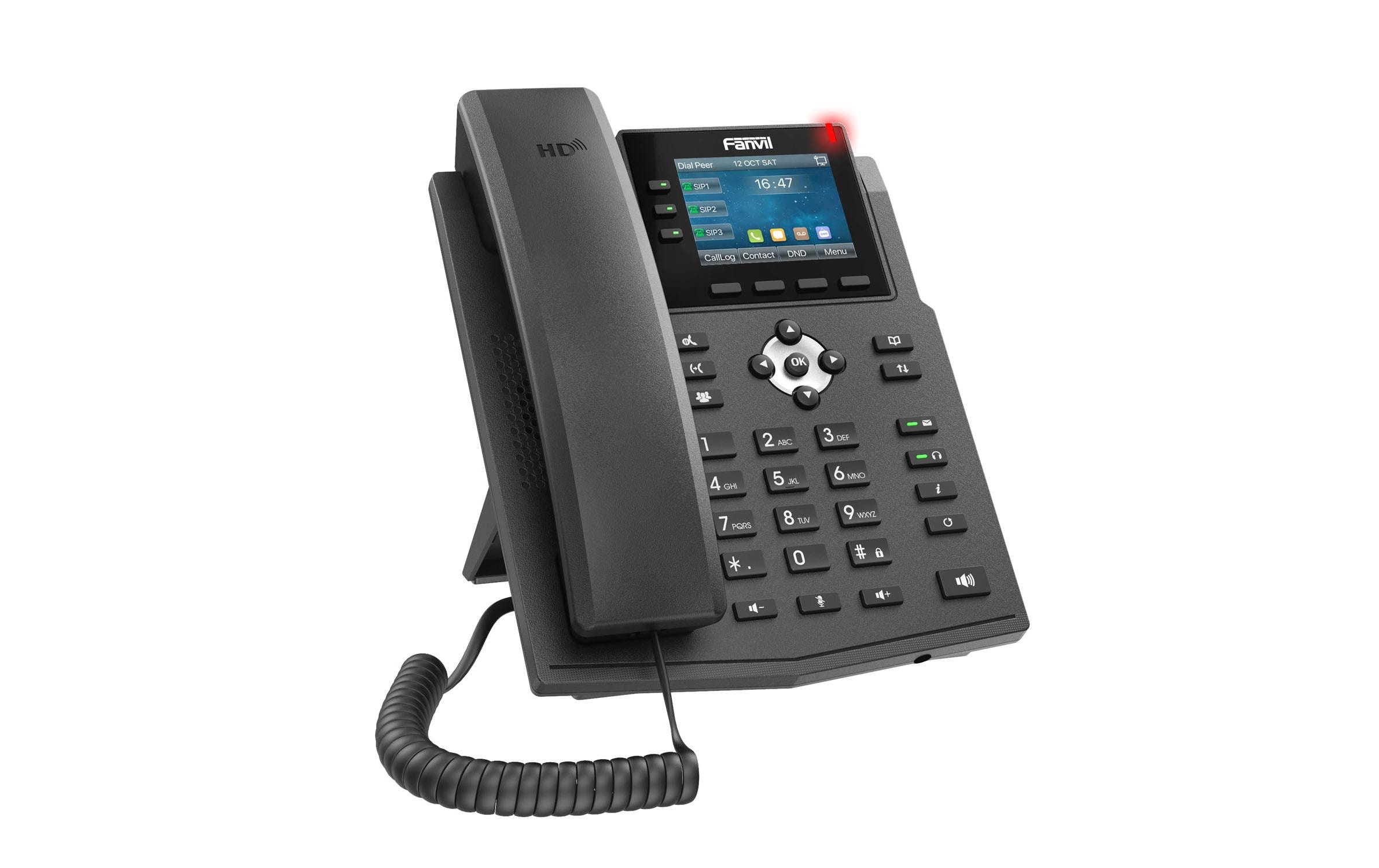 Fanvil Tischtelefon X3U Schwarz Fanvil Tischtelefon X3U Schwarz