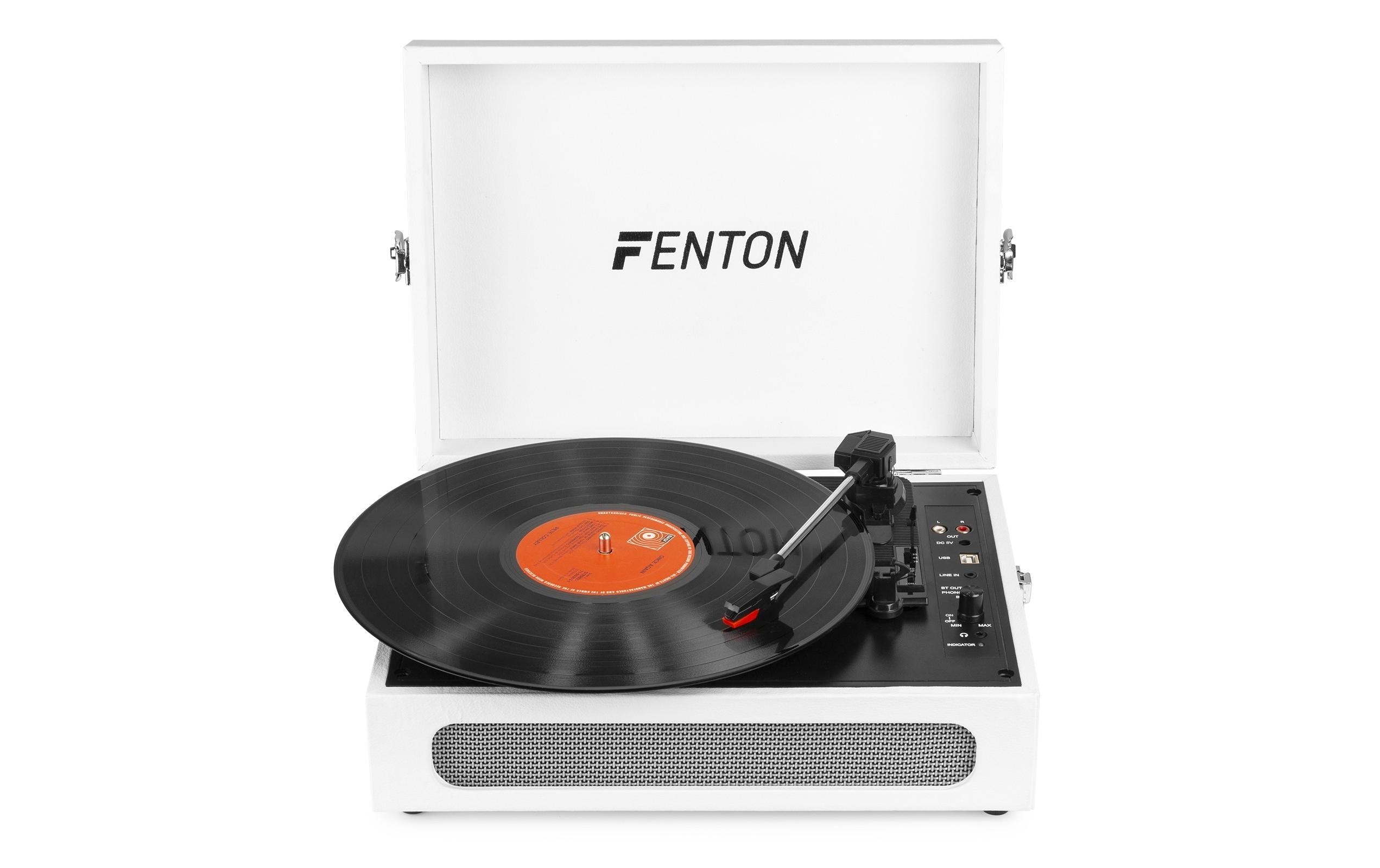 Fenton Plattenspieler mit Bluetooth RP118F Beige