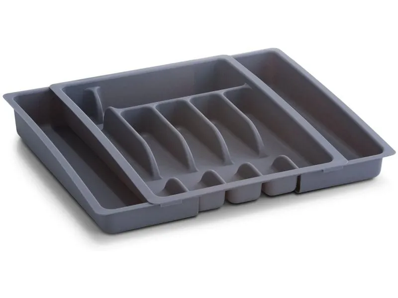 Zeller Present Besteckkasten Grau ausz. Grau Zeller Present Besteckkasten Grau ausz. Grau