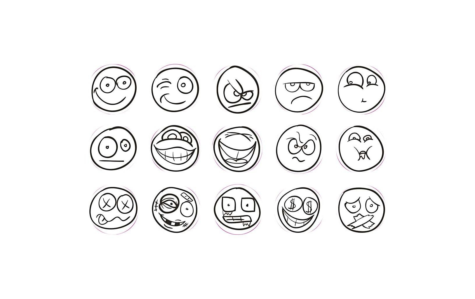 Creativ Company Stempel Holz 15 Stück