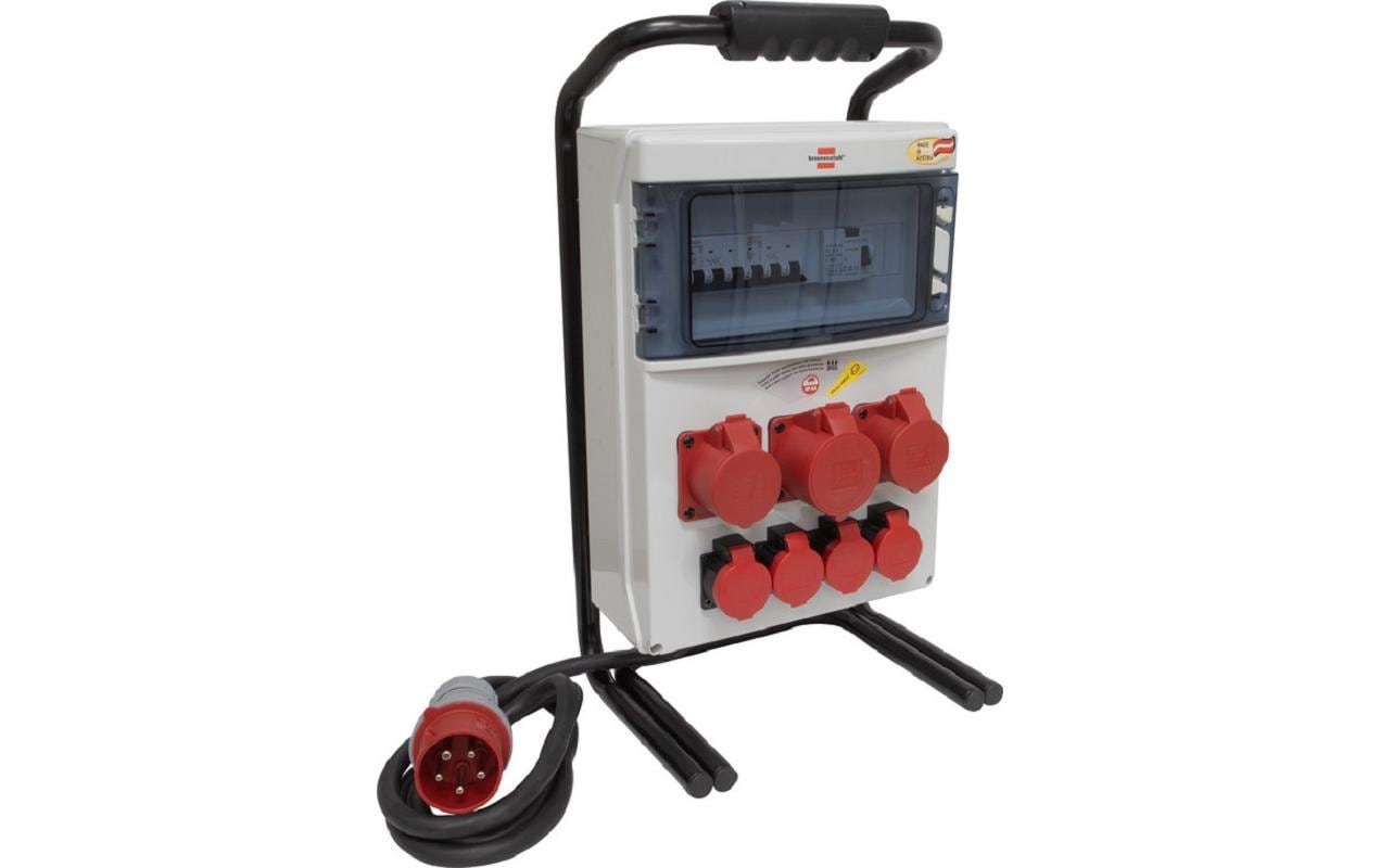 Brennenstuhl Baustromverteiler BSV 4/32 FS 3x CEE/5, 4x T25