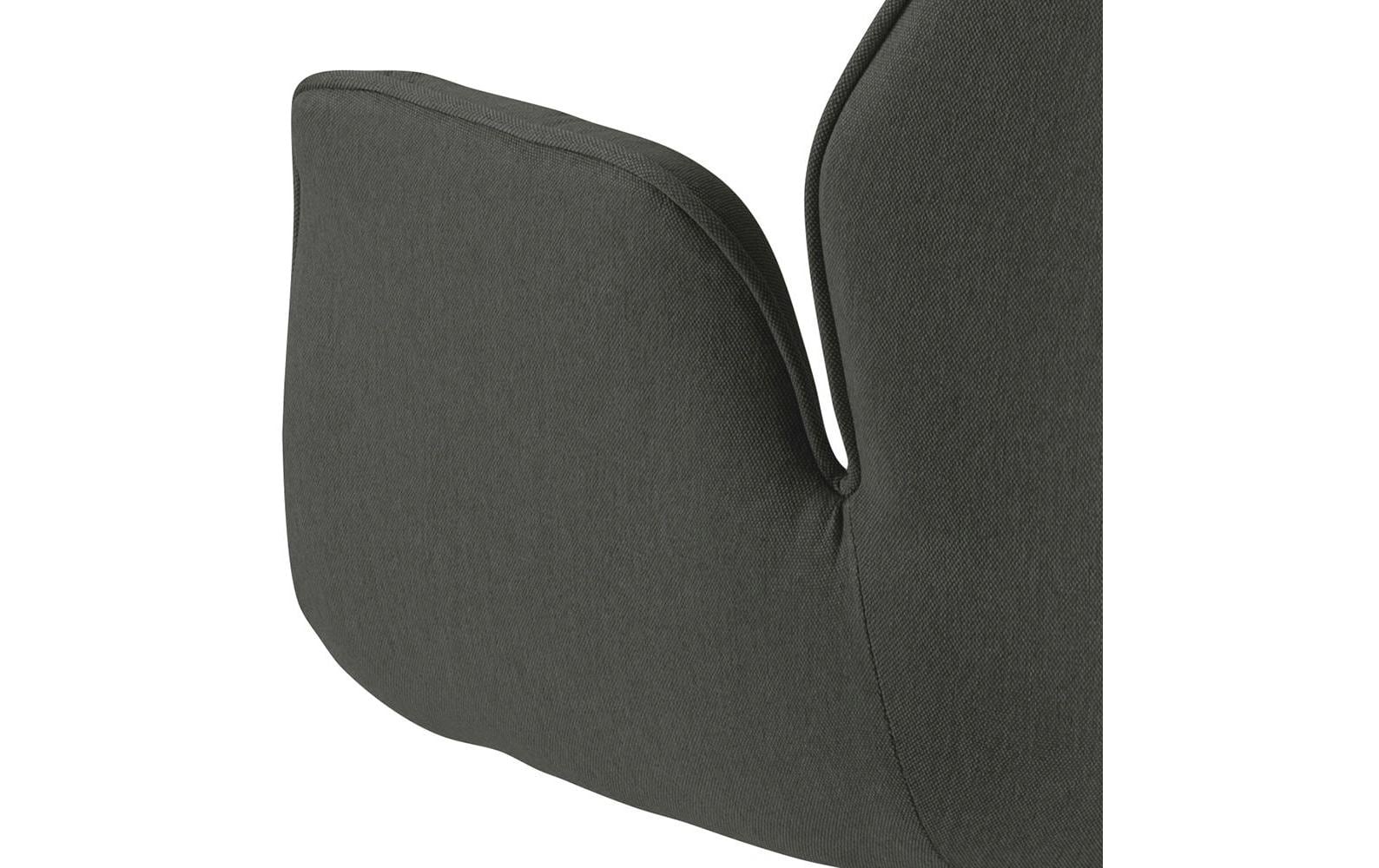AC Design Stuhl Aura Hellgrau/Schwarz