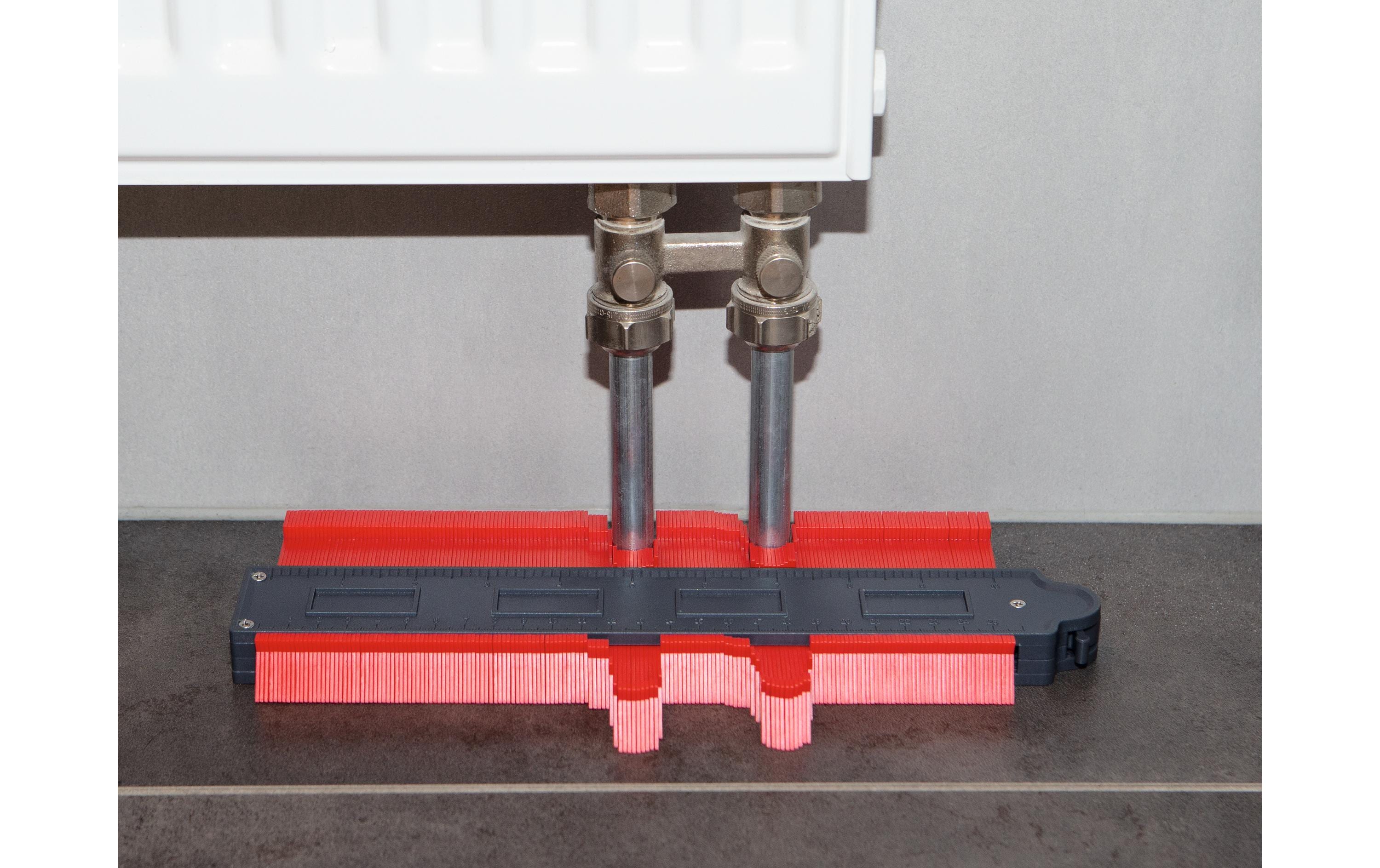 MAXXmee Konturenlehre Set 2-tlg. grau/rot