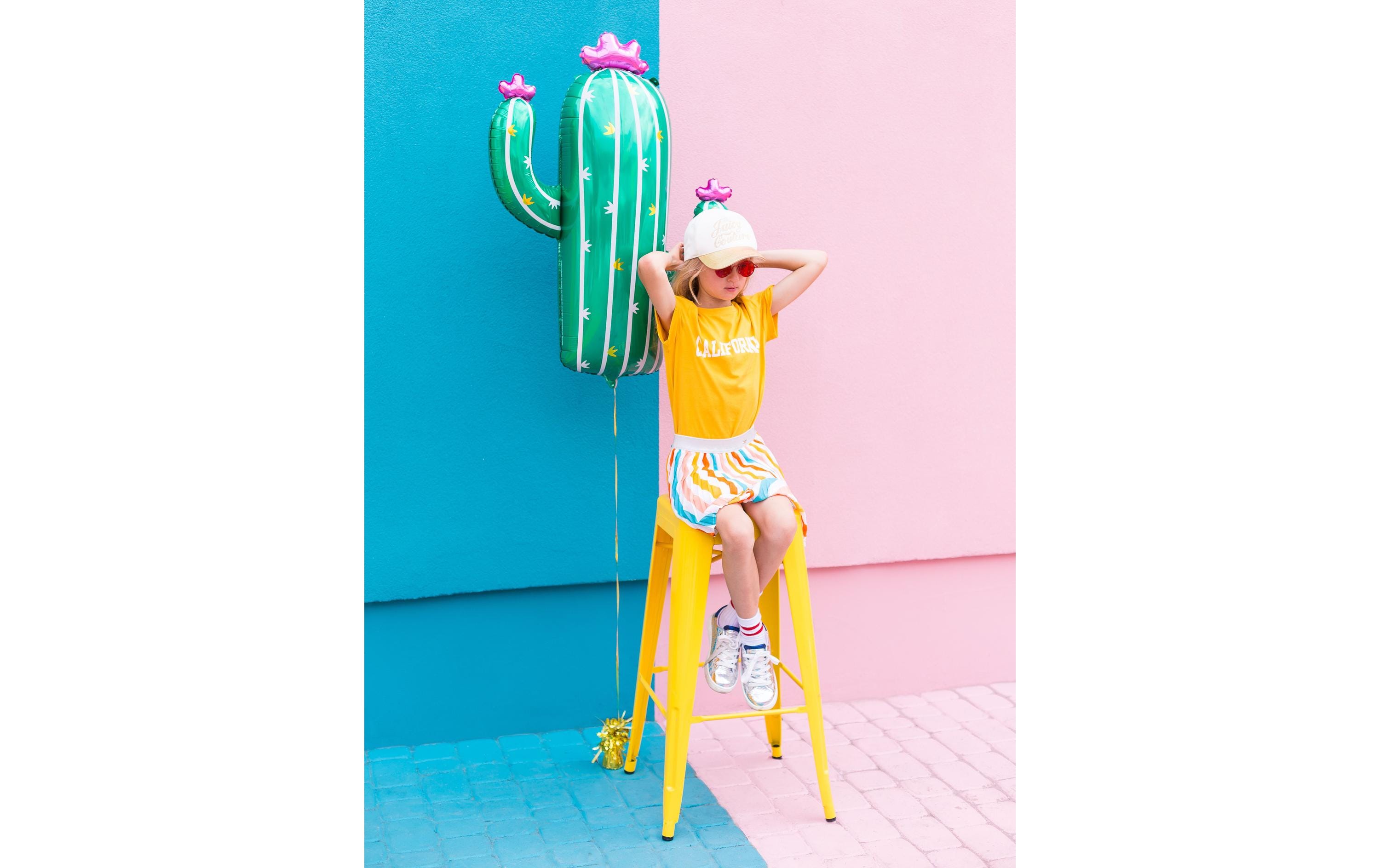 Partydeco Folienballon Cactus Grün