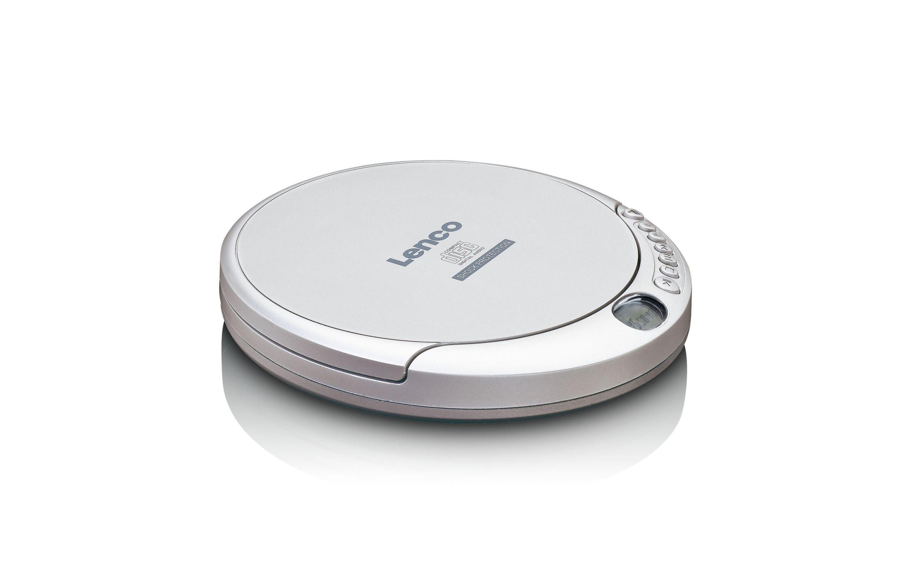 Lenco MP3 Player CD-201 Silber