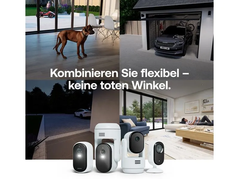 Arlo Essential 3 HD, 3er Set mit Solarpanel Arlo Essential 3 HD, 3er Set mit Solarpanel