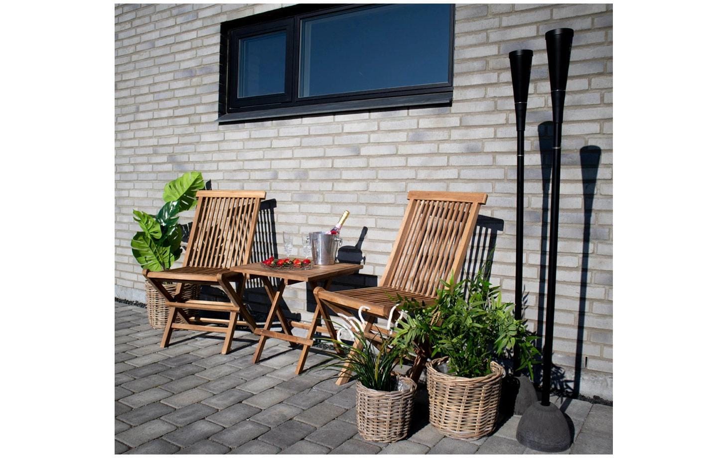House Nordic Gartentisch 50 x 50 x 50 cm, Natur