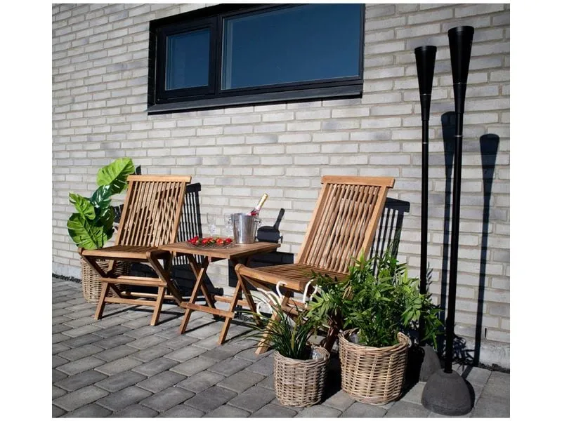 House Nordic Gartentisch 50 x 50 x 50 cm, Natur House Nordic Gartentisch 50 x 50 x 50 cm, Natur
