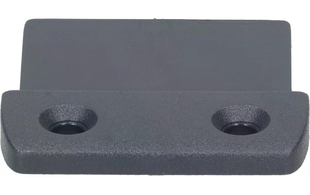 max connect Halterung flach, CUBO, Anthrazit 2 Stück