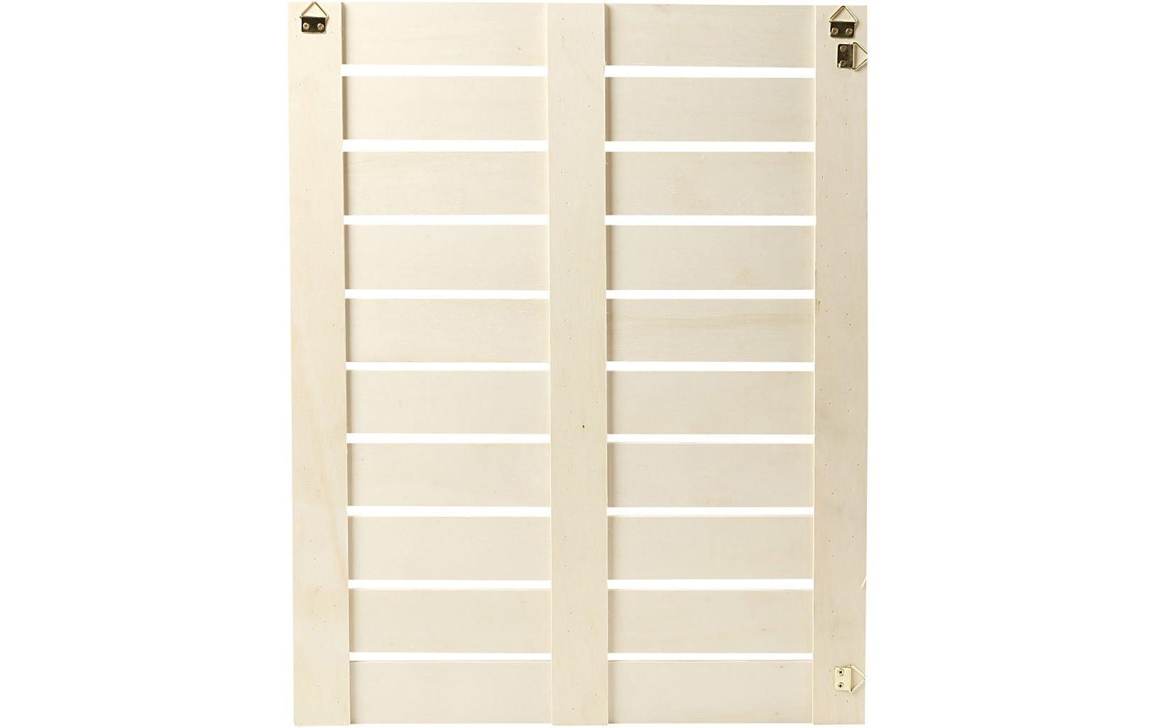 Creativ Company Holzartikel 50.2 cm Holzschild, Lamellen-Panel