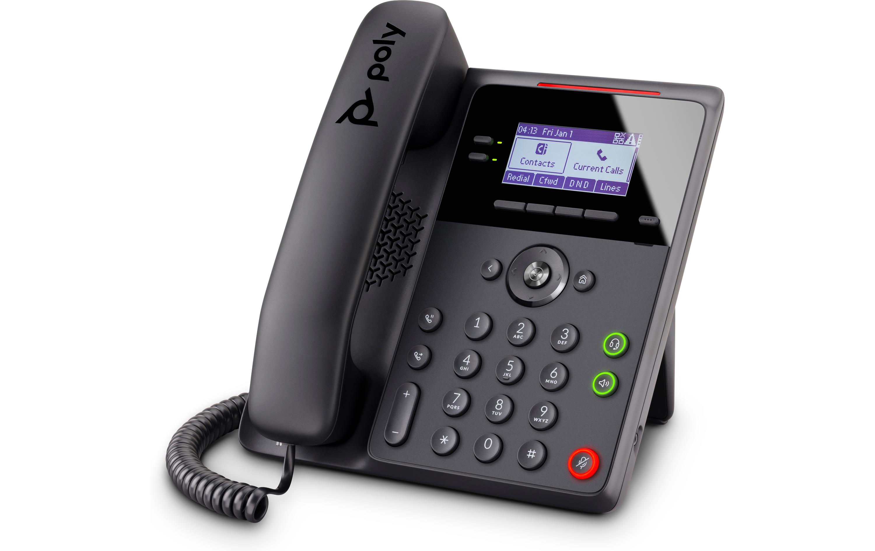 Poly Tischtelefon Edge B10 Schwarz, Google Voice Poly Tischtelefon Edge B10 Schwarz, Google Voice