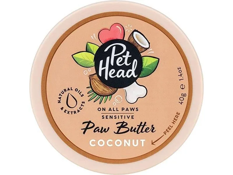 Pet Head Pfotenpflege On All Paws Paw Butter Kokosnuss, 40 ml Pet Head Pfotenpflege On All Paws Paw Butter Kokosnuss, 40 ml