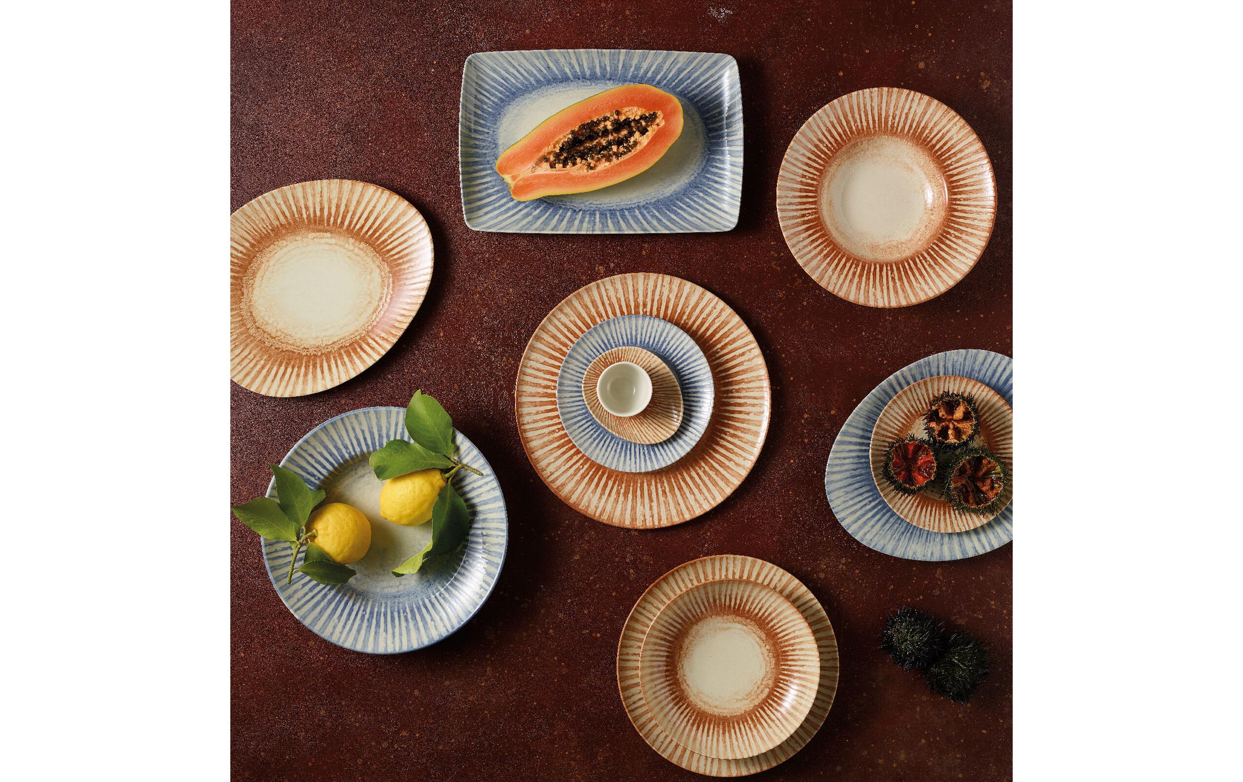 Arthur Krupp Kaffee-Service Sunlight Blue 4 Stück,Blau