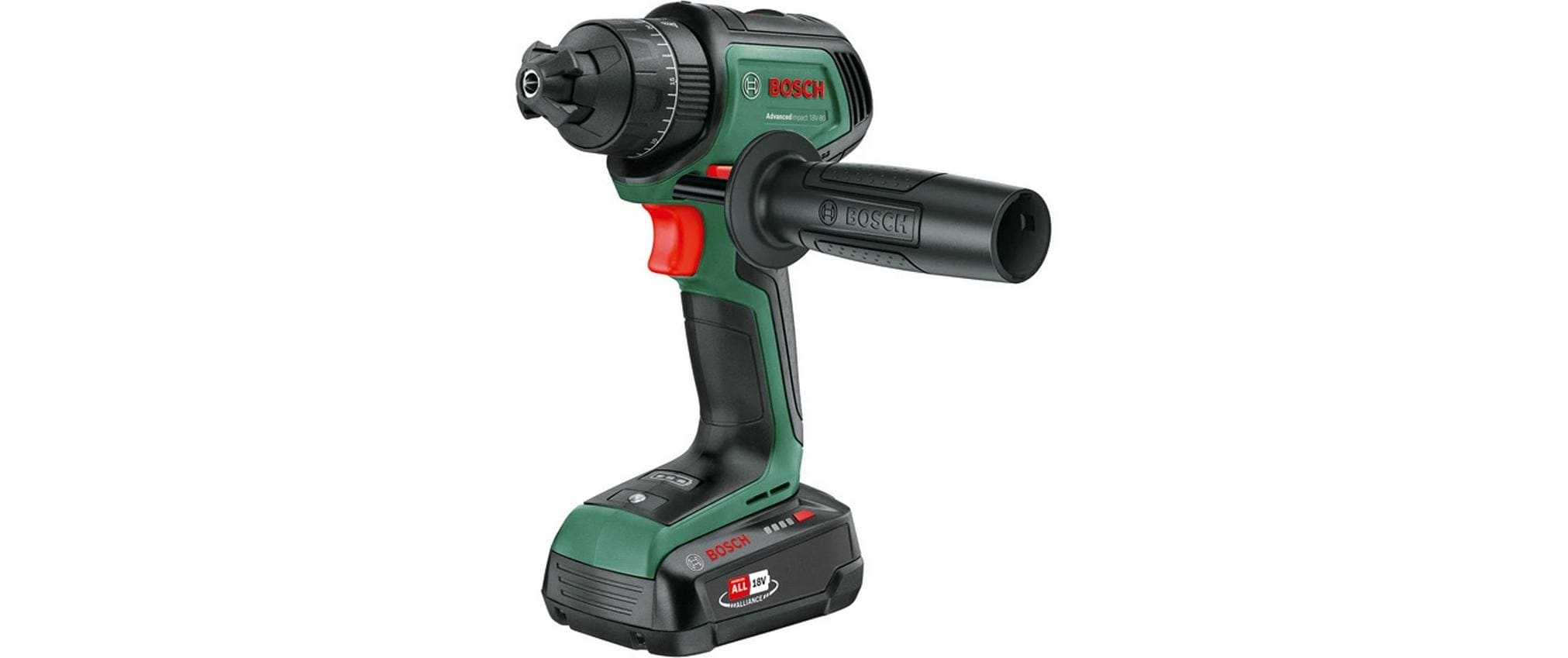 Bosch Akku-Schlagbohrmaschine AdvancedImpact 18 V-80 1 x Akku