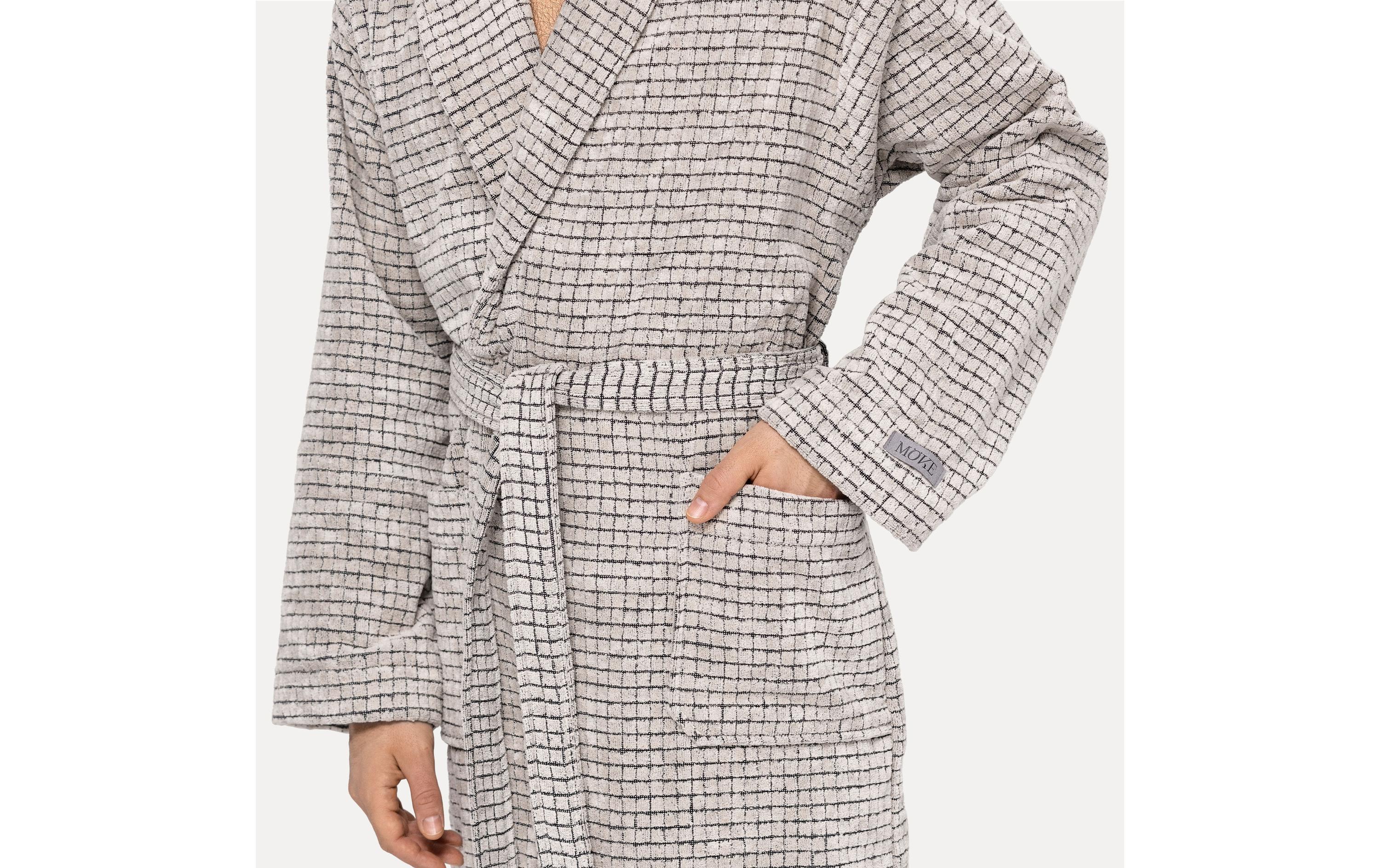 Möve Bademantel Eden L, Nature