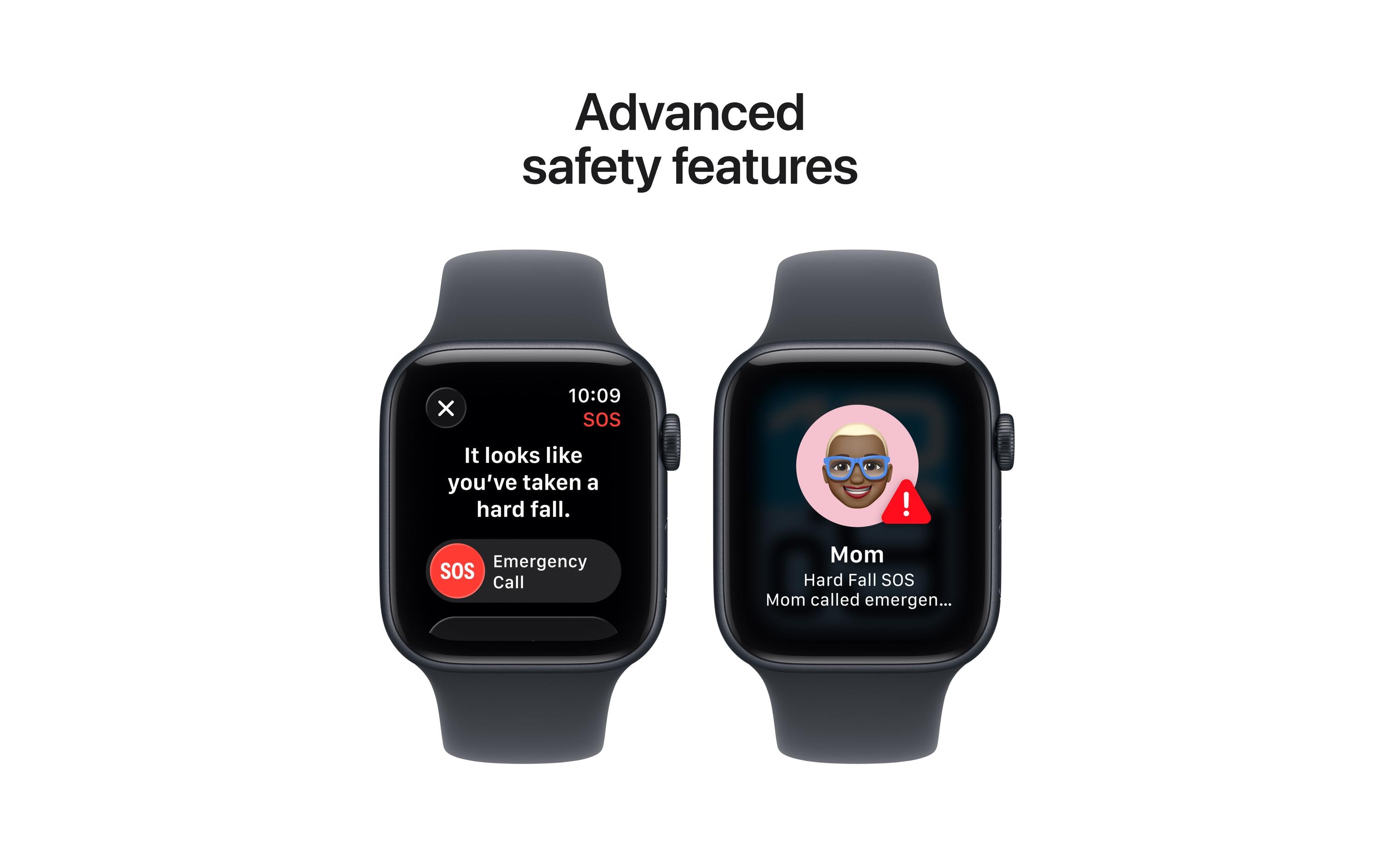 Apple Watch SE 3 44 mm GPS Sport Band Midnight S/M